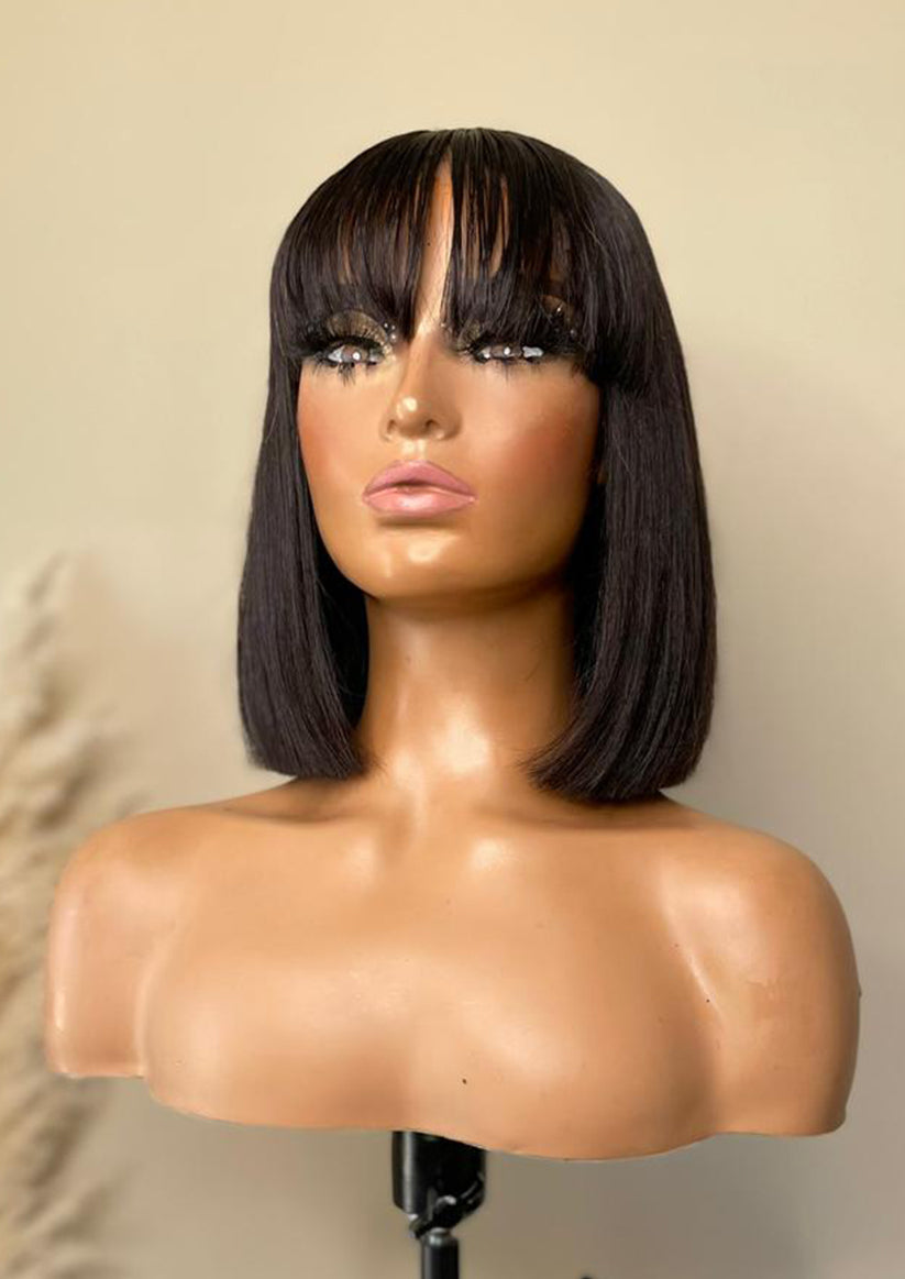 JADE - BOB WIG WITH BANG (1B COLOR)