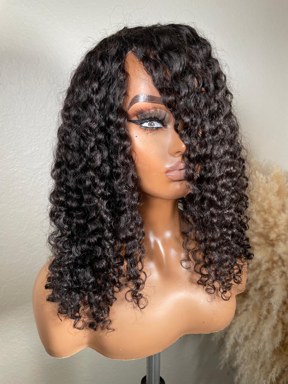 SPANISH CURLY HALF/FLIPOVER WIG