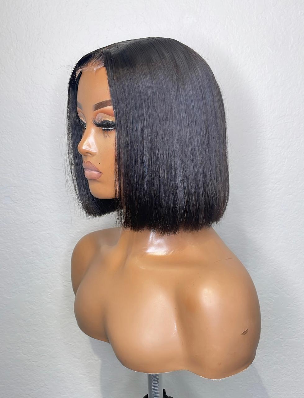 SARAH- 2x6 CLOSURE RAW STRAIGHT BOB