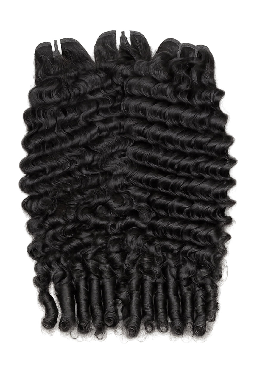 BURMESE CURLY BUNDLES (VIRGIN)
