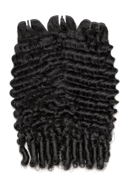 BURMESE CURLY BUNDLES (VIRGIN)