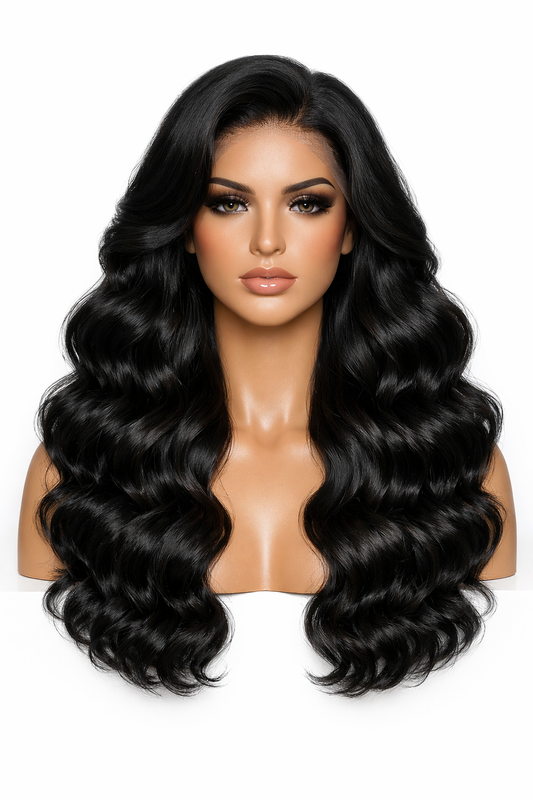 UNCUSTOMIZED BODY WAVE FRONTAL AND CLOSURE WIGS (250 Density)