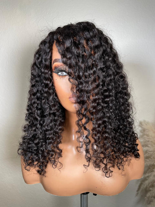 SPANISH CURLY HALF/FLIPOVER WIG